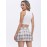 2-in-1 Plaid Casual Sports Skorts, Tennis Running Golf Yoga Skirts, Women's Activewear